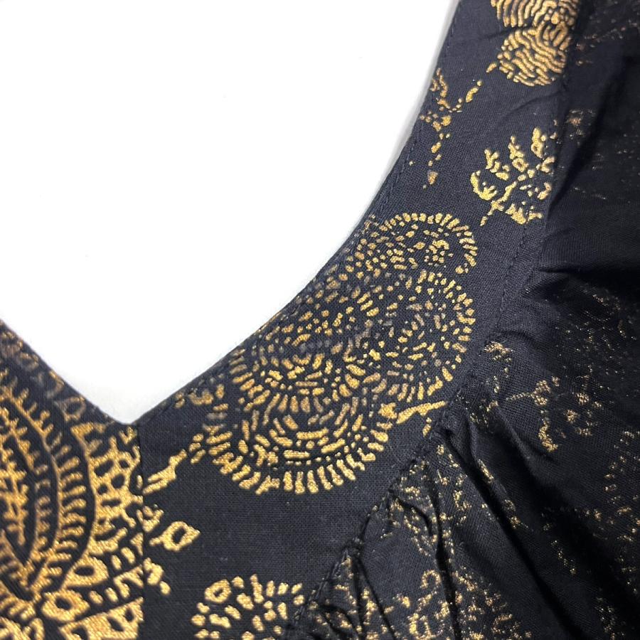 HOUSE OF LOTUS（ハウス オブ ロータス） 24SS ハクプリントVネック