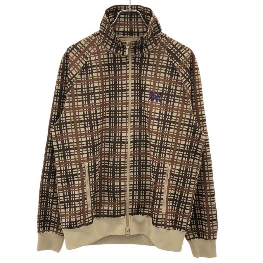 Needles ニードルズ 25AW Track Jacket - Poly Jacquard トラックジャケット RW312 ブラウン系 M Needles（ニードルス） ニードルズ 25AW Track Jacket - Poly Jacquard