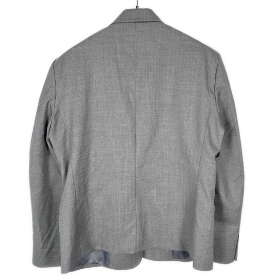 LOW CLASSIC ロウ クラシック ウールシングルテーラードジャケット LOW24SM_BZ030 グレー S LOW CLASSIC（ロウクラシック） ロウ クラシック ウールシングル
