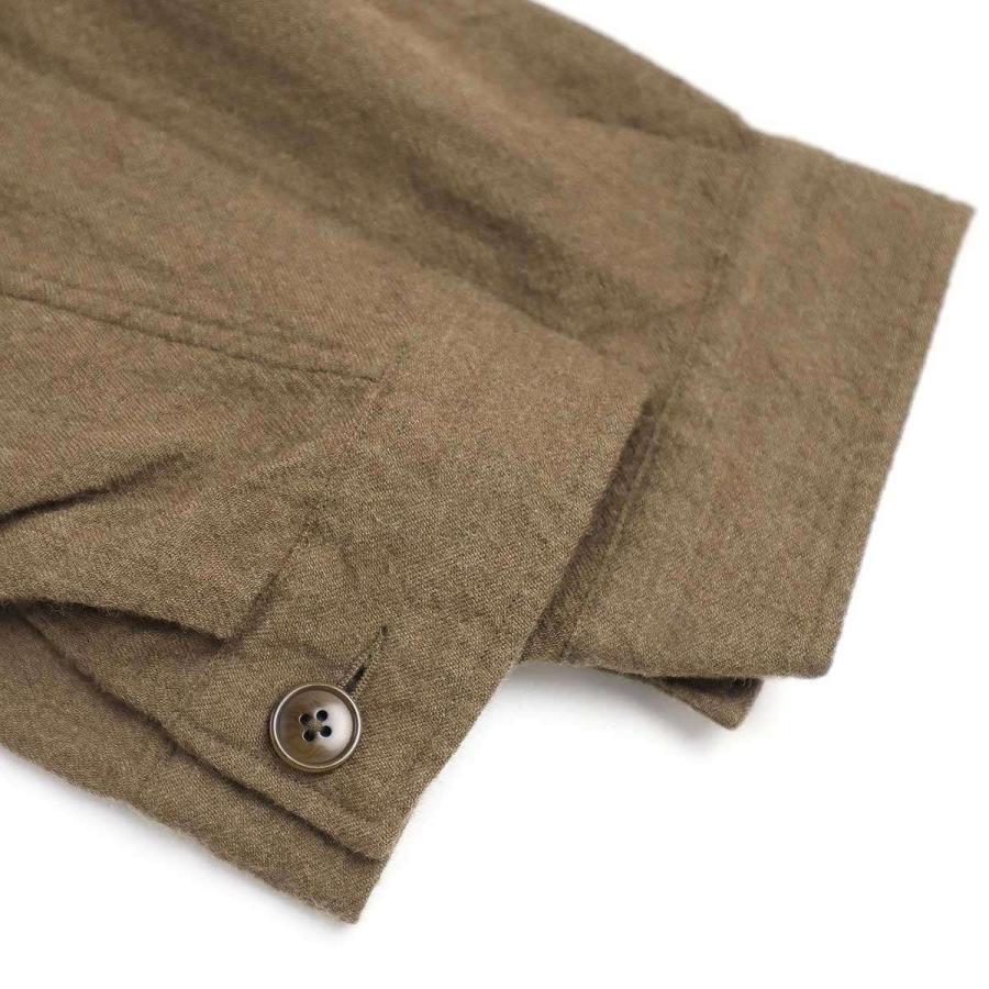COMOLI コモリ 23AW KHAKI縮絨ウール オールインワン Y03-01004 COMOLI コモリ 23AW KHAKI縮絨ウール オールインワン Y03-01004