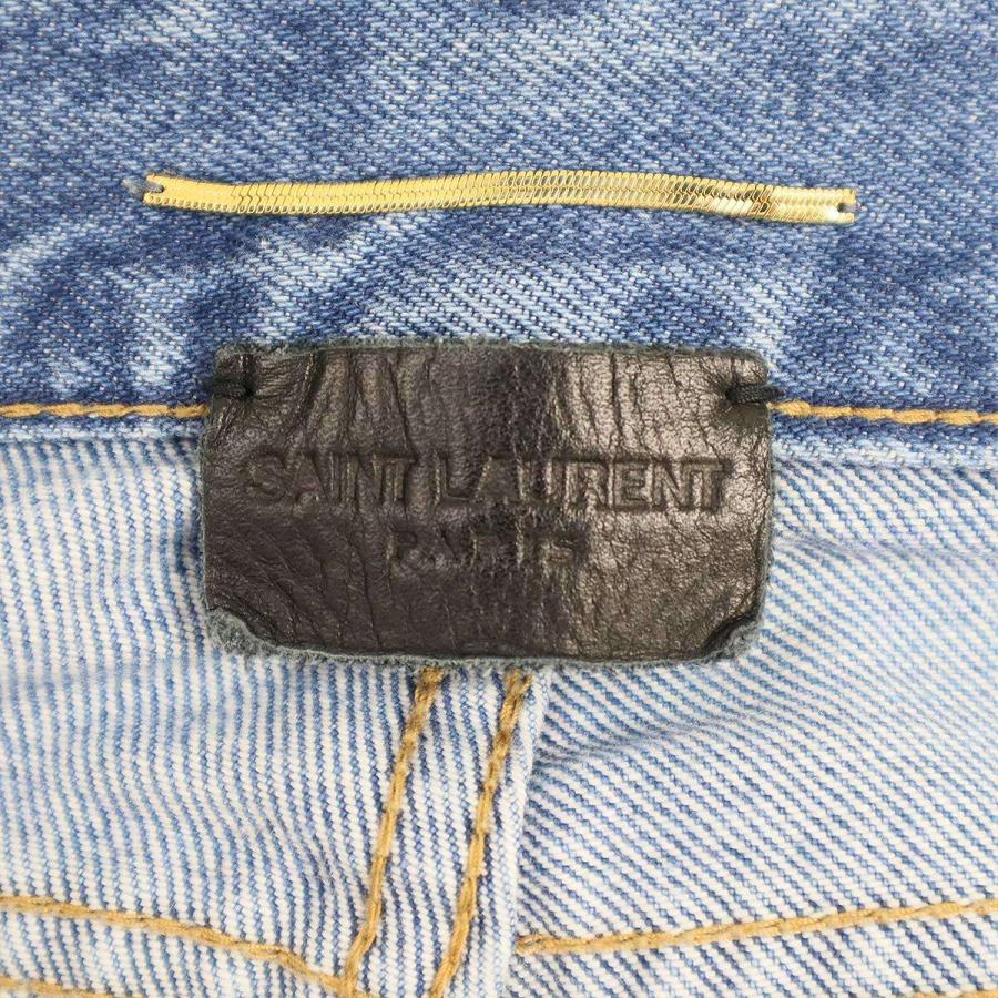 SAINT LAURENT PARIS サンローラン パリ ウォッシュドデニムパンツ