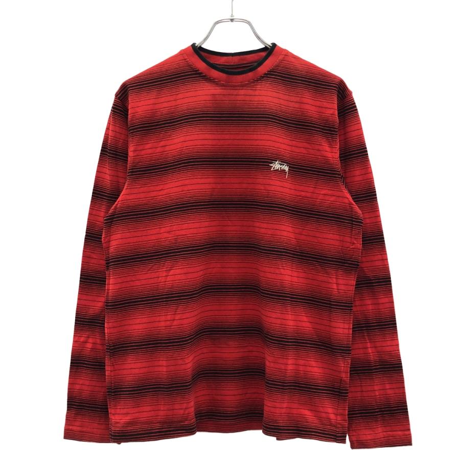 STUSSY（ステューシー） ボーダーロングスリーブTシャツ 1140141