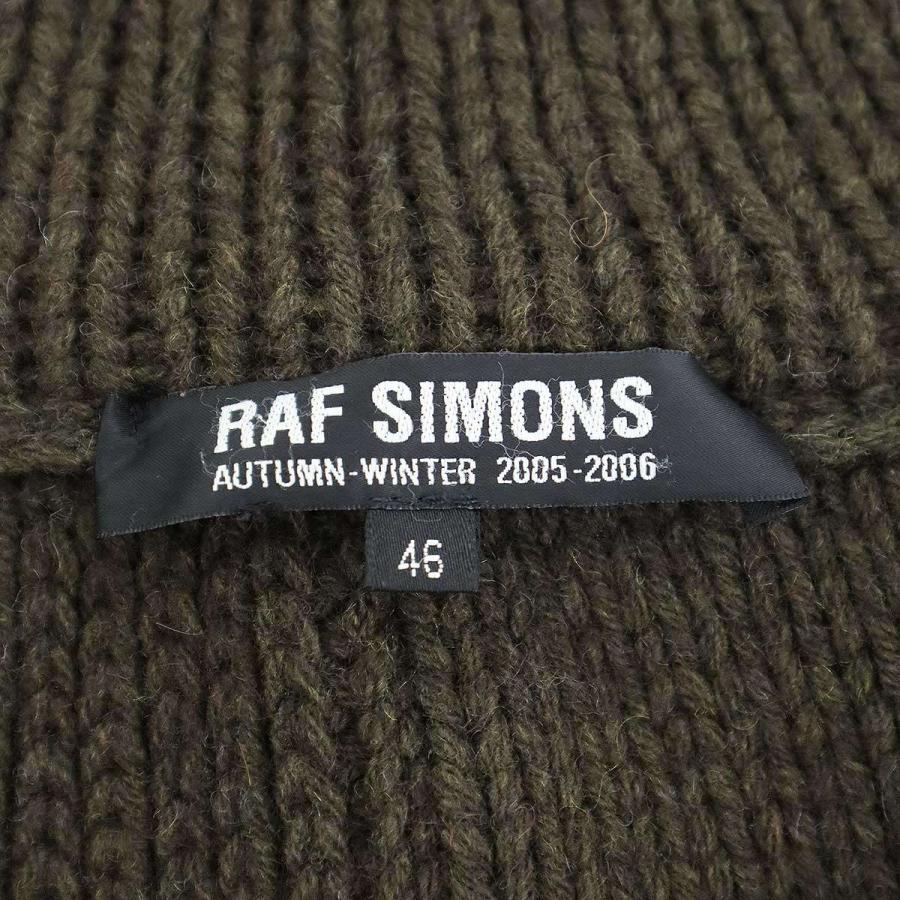 RAF SIMONS ラフシモンズ 2005AW POLTERGEIST パッチワークフルジップ