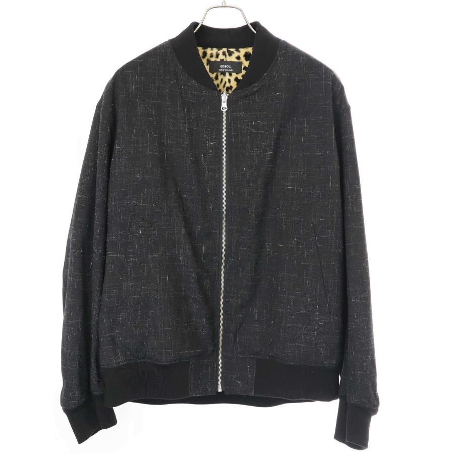 ensou エンソウ 23SS Riversible Bomber Jacket レオパード 