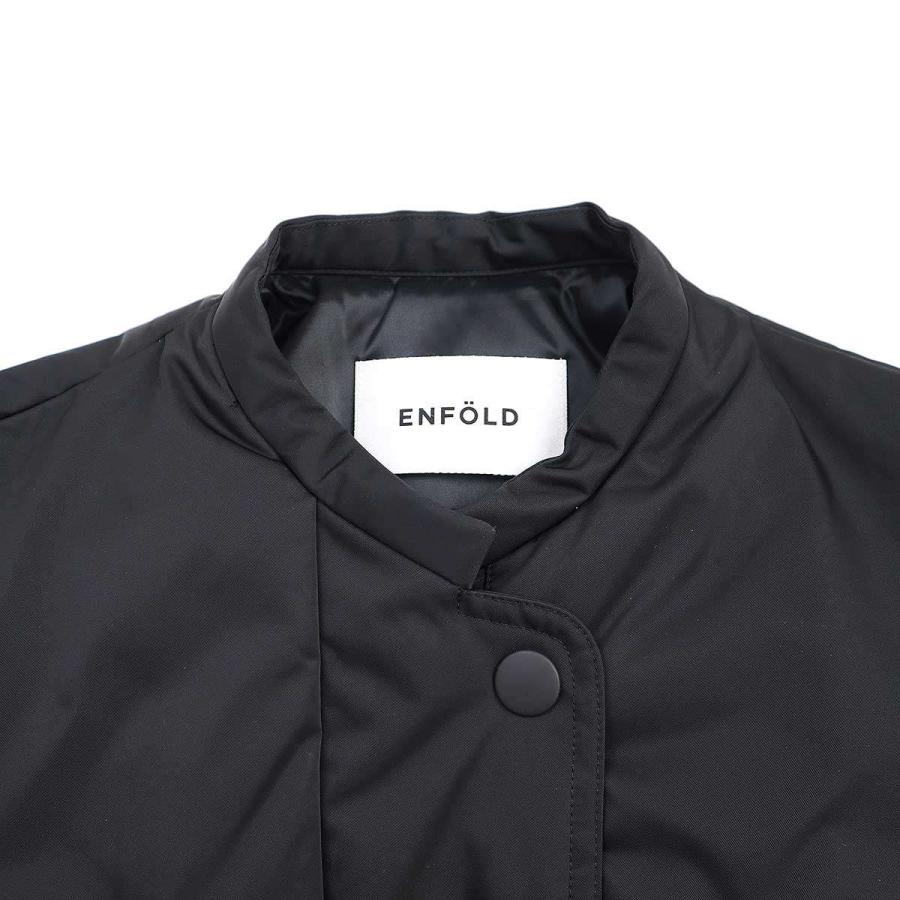 ENFOLD（エンフォルド） 24AW SOLID BLOUSON ソリッドパファーブルゾン