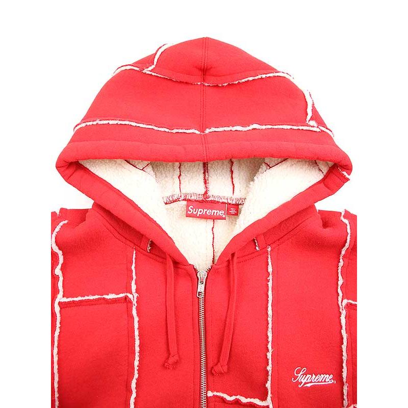 Supreme シュプリーム 23AW Faux Shearling Zip Up Hooded Sweatshirt 