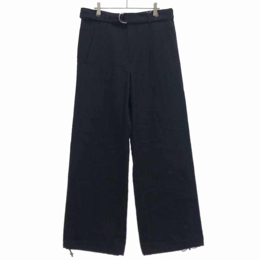 mando（マンド） 25AW wool linen belted pt ウールリネンベルテッド