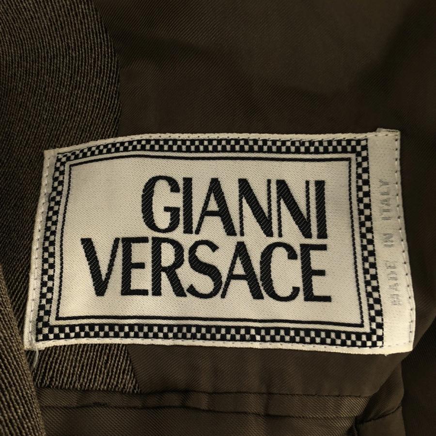 GIANNI VERSACE ジャンニ ヴェルサーチ メドゥーサボタンジャケット  ブラウン ITEGV5GRFWJS｜modescape｜03