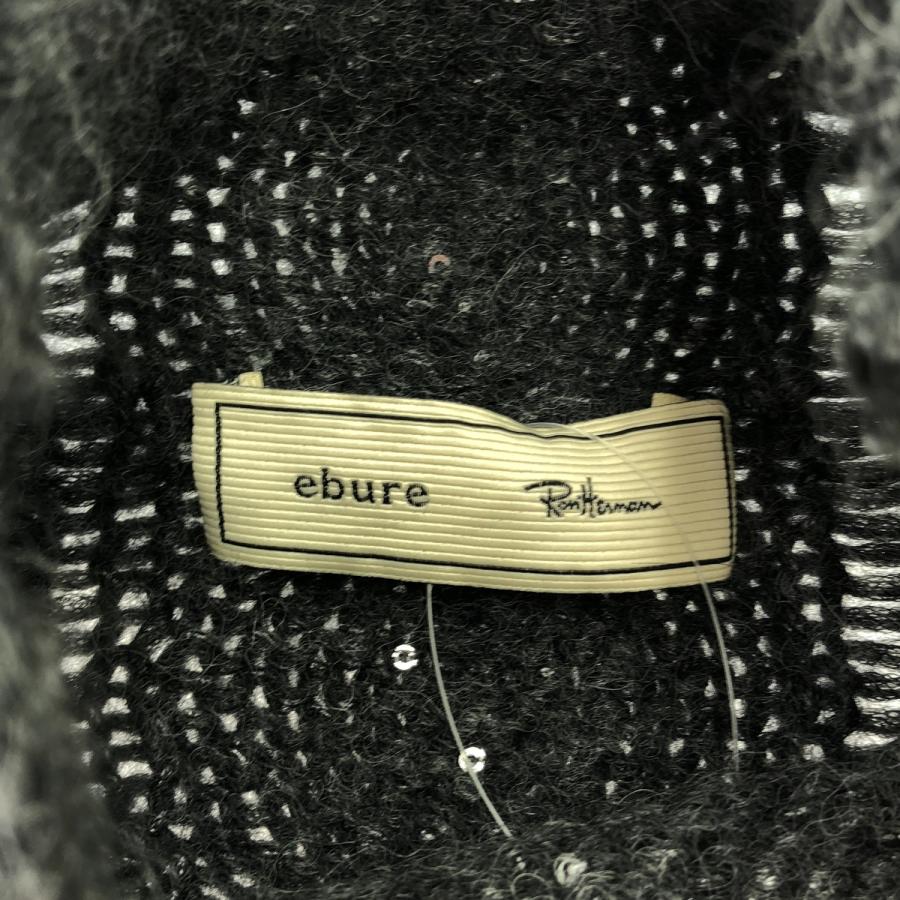 ebure エブール Ron Herman別注 Sequins Alpaca Lilian Knit Pullover ニットセーター 4010800483 グレー ebure エブール Ron Herman別注 Sequins Alpaca Lilian Knit Pullover
