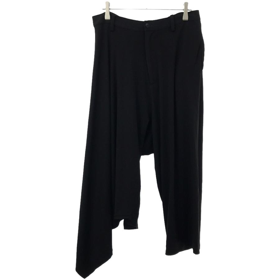 2020AW B yohji yamamoto サルエルパンツ 変形 アシメ Yohji Yamamoto（ヨウジヤマモト） B Yohji Yamamoto ビー 20AW