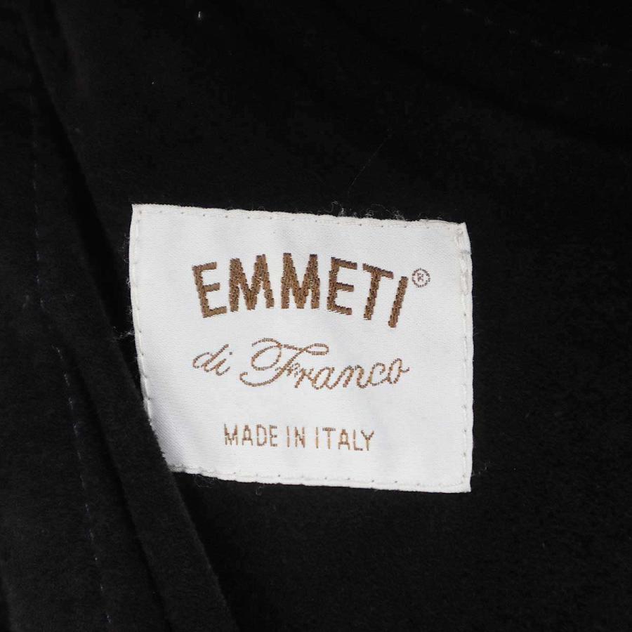EMMETI エンメティ ラムシアリング ムートンレザーコート ブラック 44