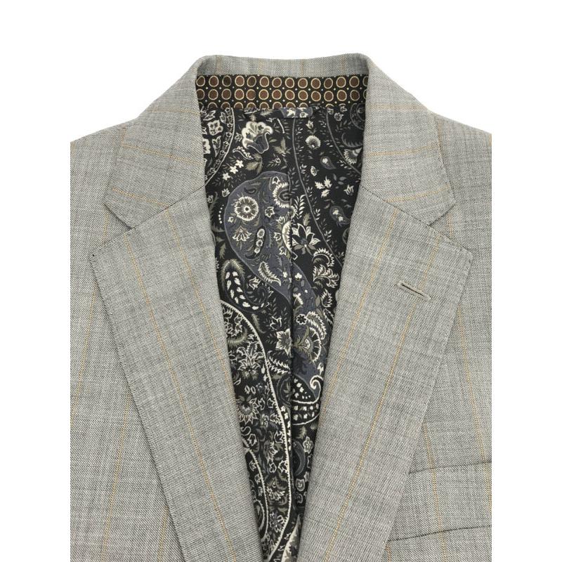 ETRO エトロ 20SS ストライプ 2Bシングルテーラード ETRO エトロ 20SS ストライプ 2Bシングルテーラード