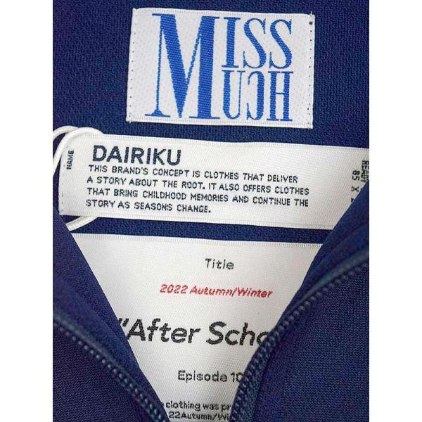 DAIRIKU（ダイリク） 22AW MISSMUCH Track Jacket トラックジャケット