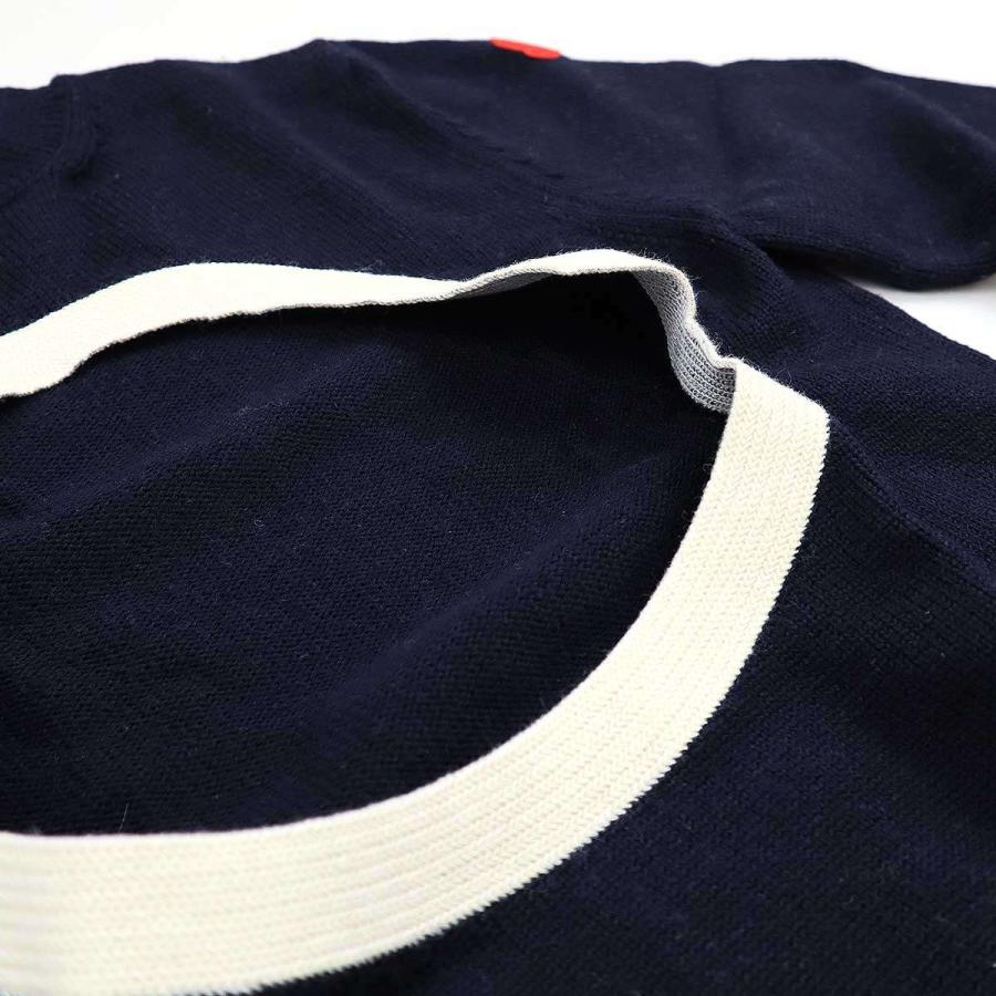 MONCLER 2 Moncler 1952 モンクレール MAGLIONE TRICOT GIROCOLLO ロゴ 