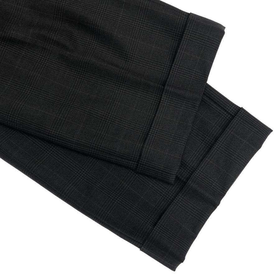 Ermenegildo Zegna エルメネジルド ゼニア TROFEO ウールチェック2Bジャケット&スラックスパンツ セットアップスーツ 22122B グレー系 48/46 ZEGNA（ゼニア） Ermenegildo Zegna エルメネジルド TROFEO ウール
