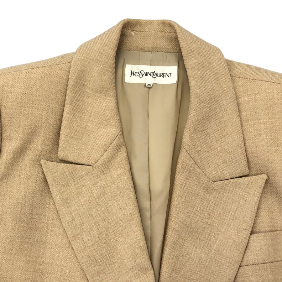 Yves Saint Laurent（イヴ・サンローラン） ウールダブルジャケット 