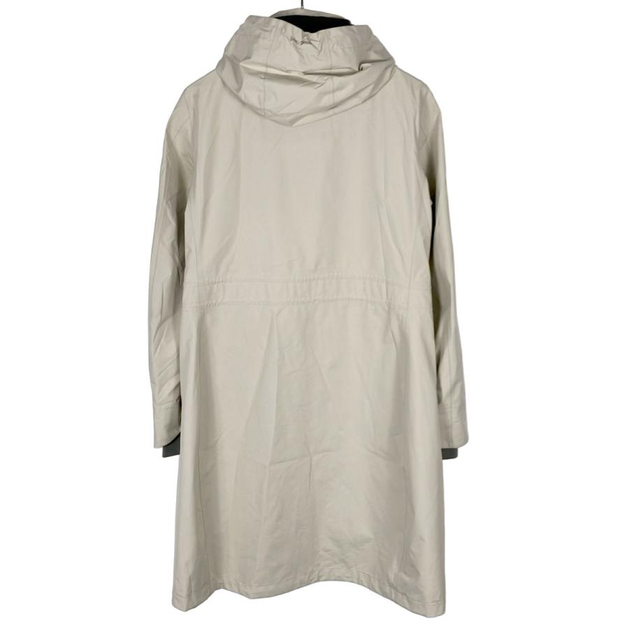 美品　ヘルノ　ゴアテックス　ラミナー　スプリングコート　ベージュ　ロング　42 HERNO（ヘルノ） Laminar GORE-TEX ロングフーデッドコート ベージュ