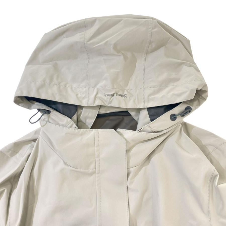 美品　ヘルノ　ゴアテックス　ラミナー　スプリングコート　ベージュ　ロング　42 HERNO（ヘルノ） Laminar GORE-TEX ロングフーデッドコート ベージュ