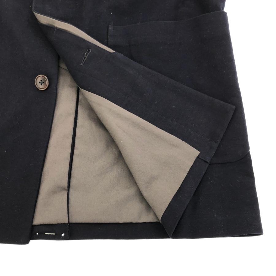 SCYE サイ 25AW Single Breasted Coat シングルブレステッドモールスキンコート 1125-43045 MPJ-352 ネイビー 36 Scye（サイ） 25AW Single Breasted Coat シングルブレステッド