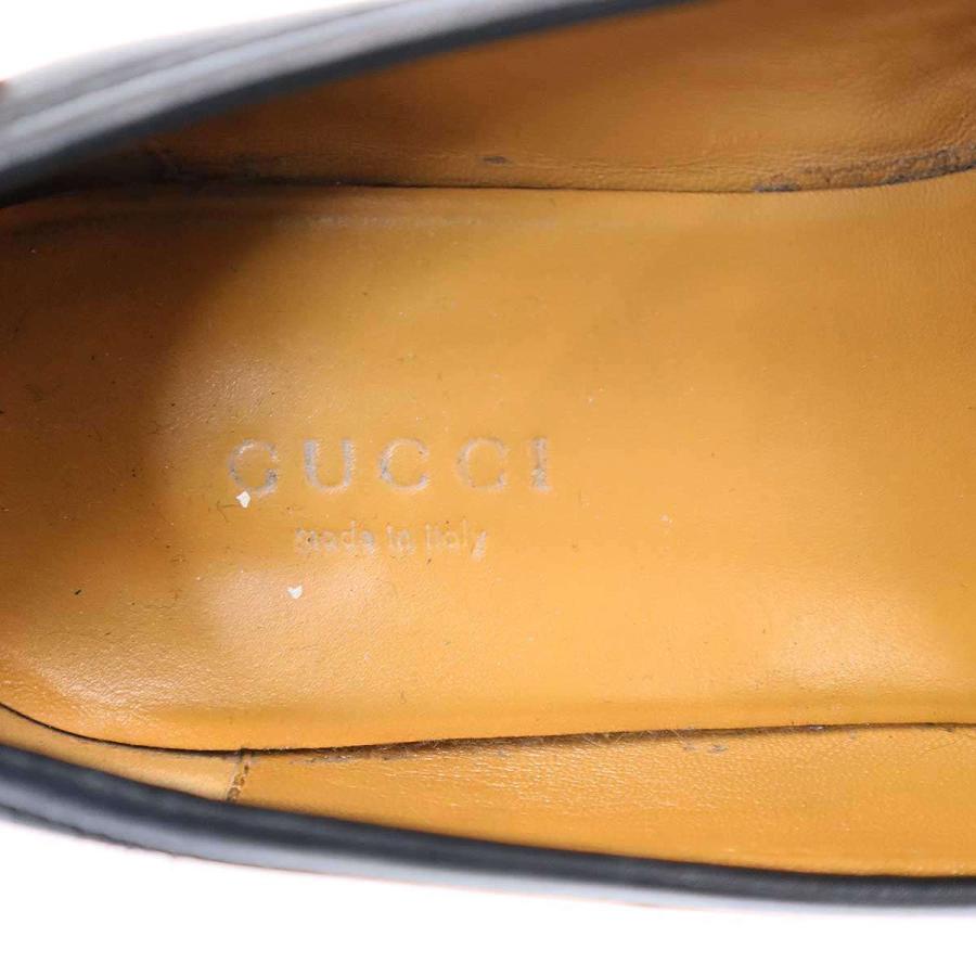 GUCCI（グッチ） ヨルダーン ホースビット ローファー 404069 ブラック
