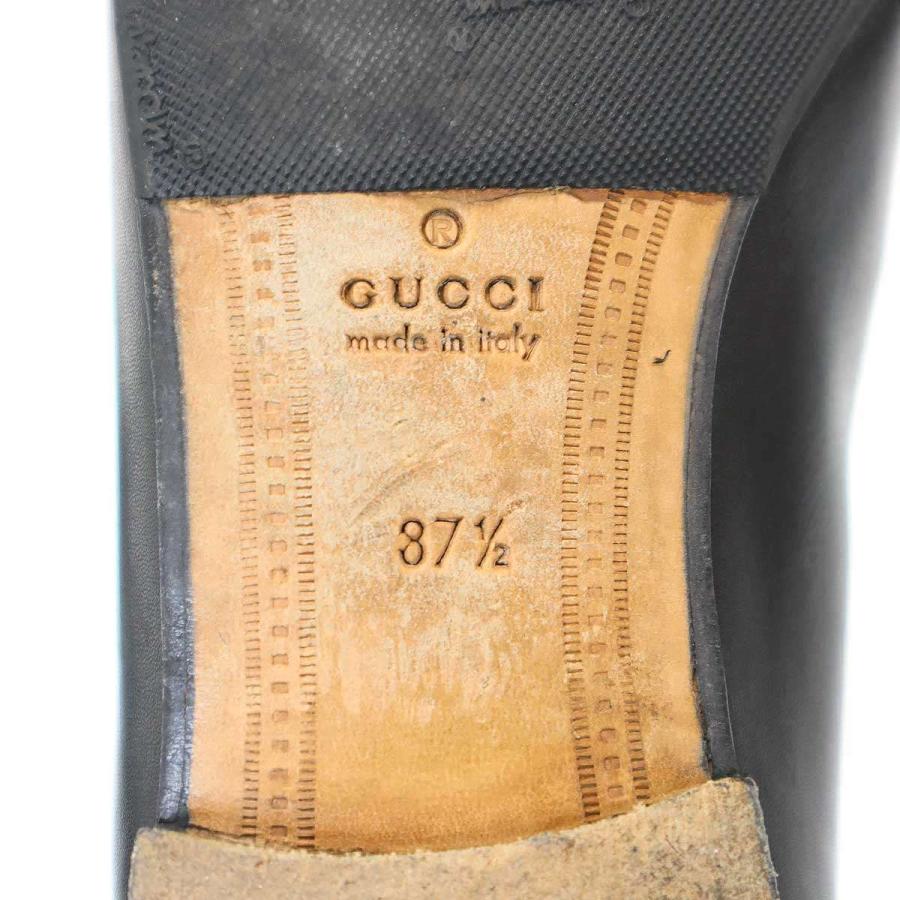 GUCCI（グッチ） ヨルダーン ホースビット ローファー 404069 ブラック