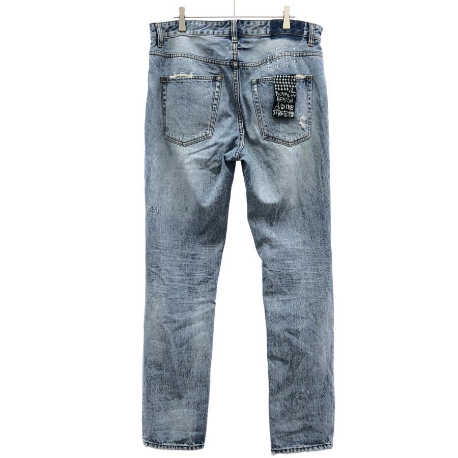 Ksubi（スビ） クラッシュダメージデニムパンツ インディゴ 32