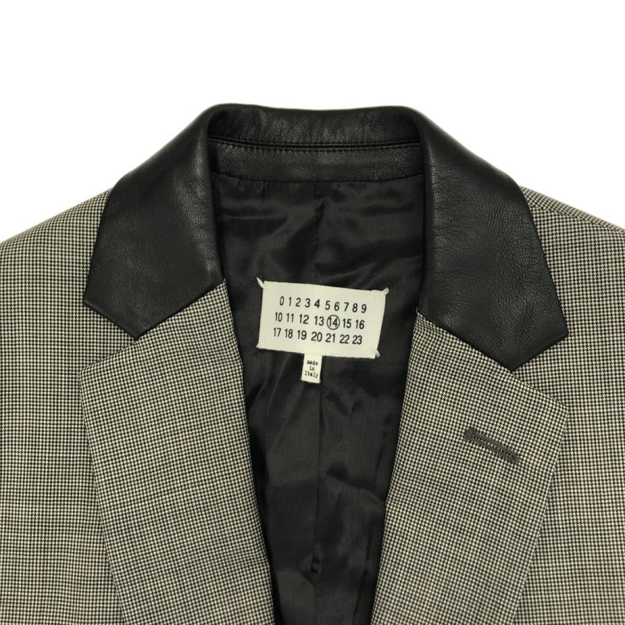 Maison Martin Margiela 14 メゾン マルタン マルジェラ 14 16SS レザーカラーセットアップスーツ 50BN028444711 グレー 44 MARTIN MARGIELA（マルタン マルジェラ） Maison Martin Margiela 14