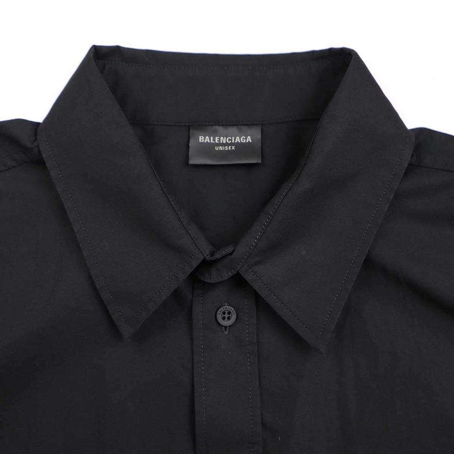 BALENCIAGA バレンシアガ 24AW S/S Large Fit Shirt ダメージ BALENCIAGA バレンシアガ 24AW S/S Large Fit Shirt ダメージ