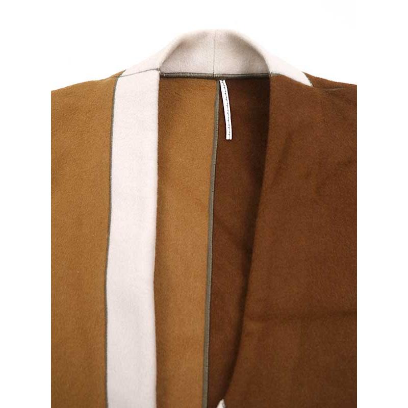 新品　M's braque ノーカラージャケット ウールカシミヤ　アウター 新品 M's braque ノーカラージャケット ウールカシミヤ アウター