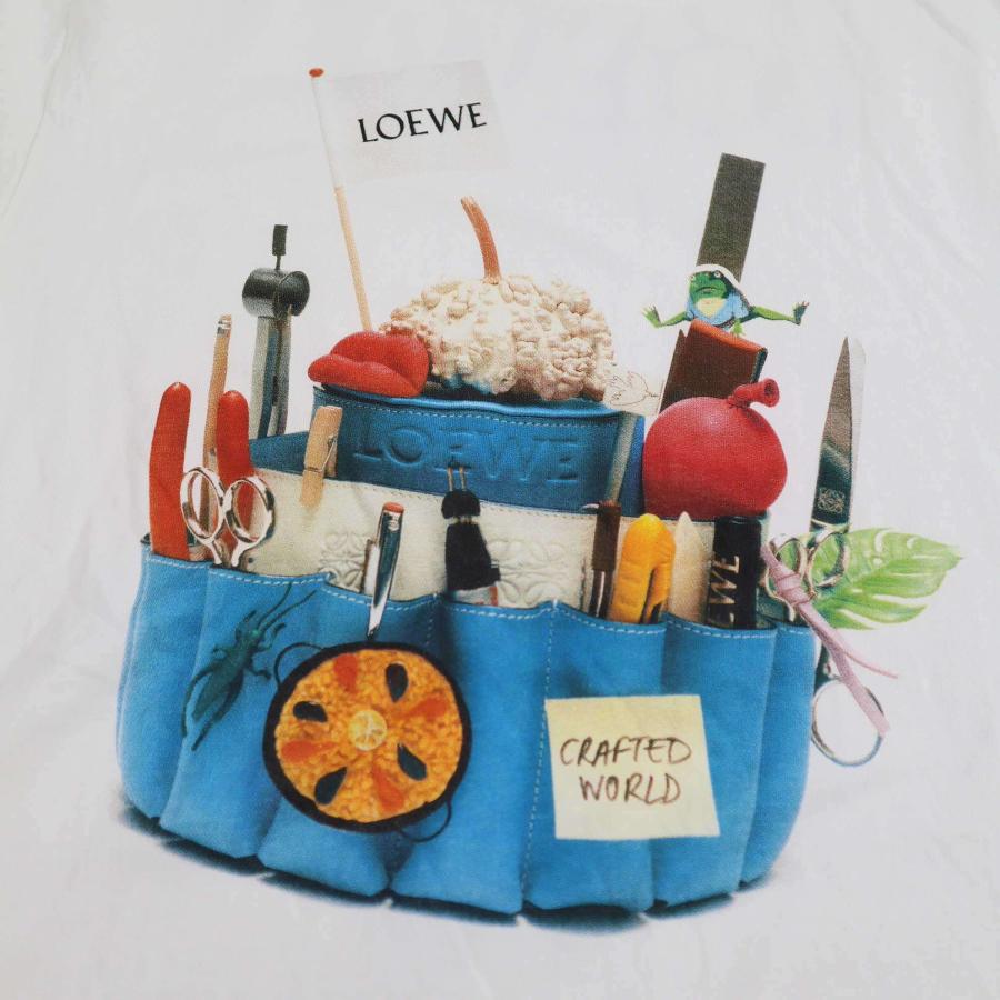 LOEWE（ロエベ） 2025 CRAFTED WORLD限定 Tシャツ H988Y22X06 ホワイト