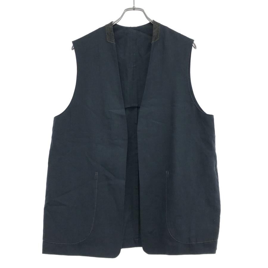 マーティーアンドサンズ　23SS 極上リネンベスト MTAG3103-0901 MAATEE＆SONS（マーティーアンドサンズ） 23SS A.I.R.AGE 別注 極上