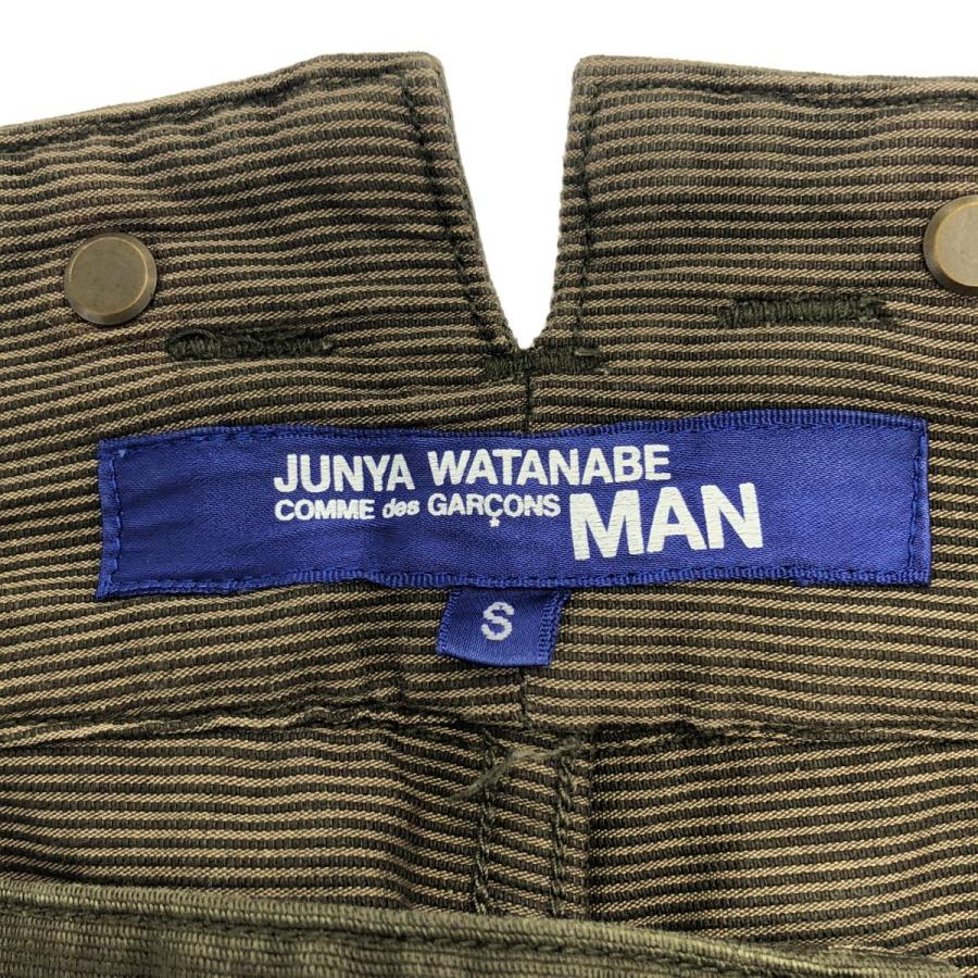 JUNYA WATANABE COMME des GARCONS MAN ジュンヤワタナベコムデギャルソン 12AW ダブルニーコットンパンツ WJ-P019 オリーブ S JUNYA WATANABE（ジュンヤワタナベ） JUNYA WATANABE COMME des