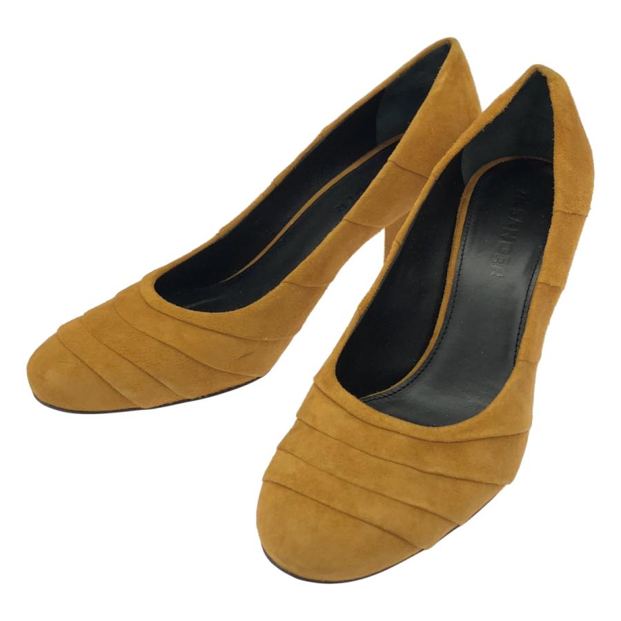 jil sander スエード パンプス 37 JIL SANDER（ジルサンダー） スウェードレザーパンプス イエロー 37 1