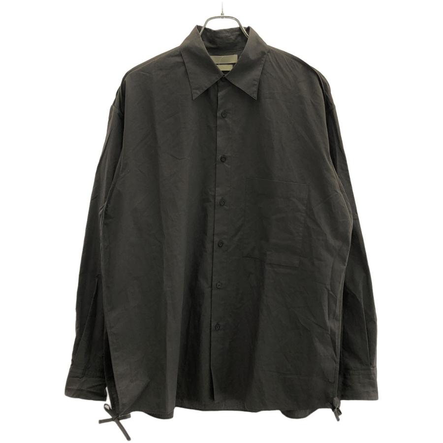 【21SS】YOKE PIPING SHIRT CARBON BLACK YOAK（ヨーク） YOKE 21SS PIPING SHIRT パイピングシャツ