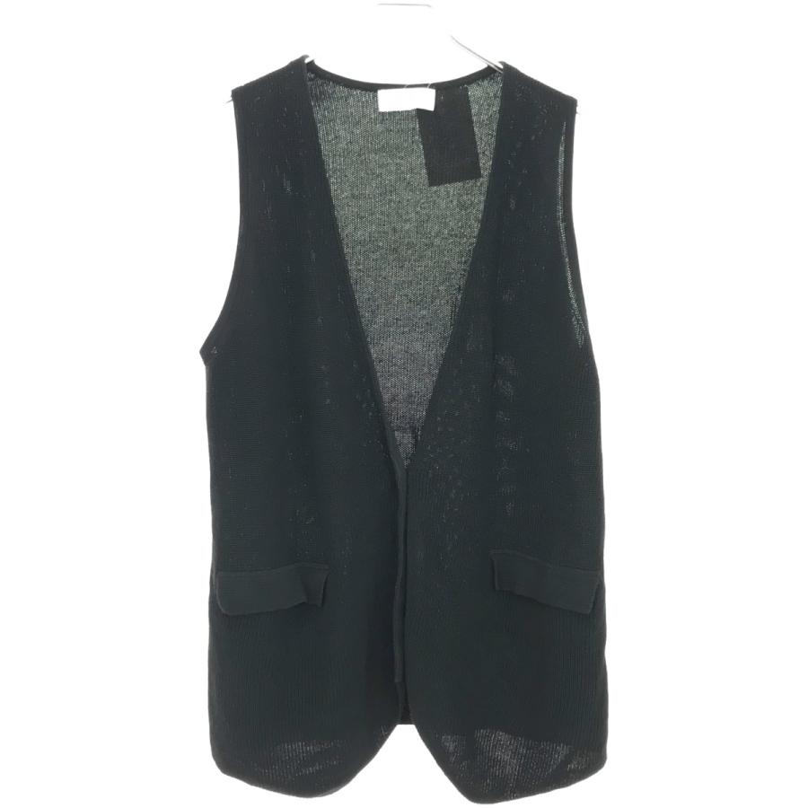 スローブイエナ☆ベスト SLOBE IENA スローブイエナ 24SS 片畦ニットジレベスト
