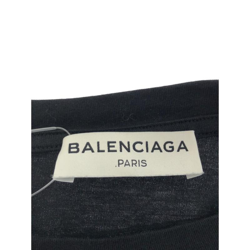 BALENCIAGA バレンシアガ 15SS スタンプロゴTシャツ ブラック M 375853 