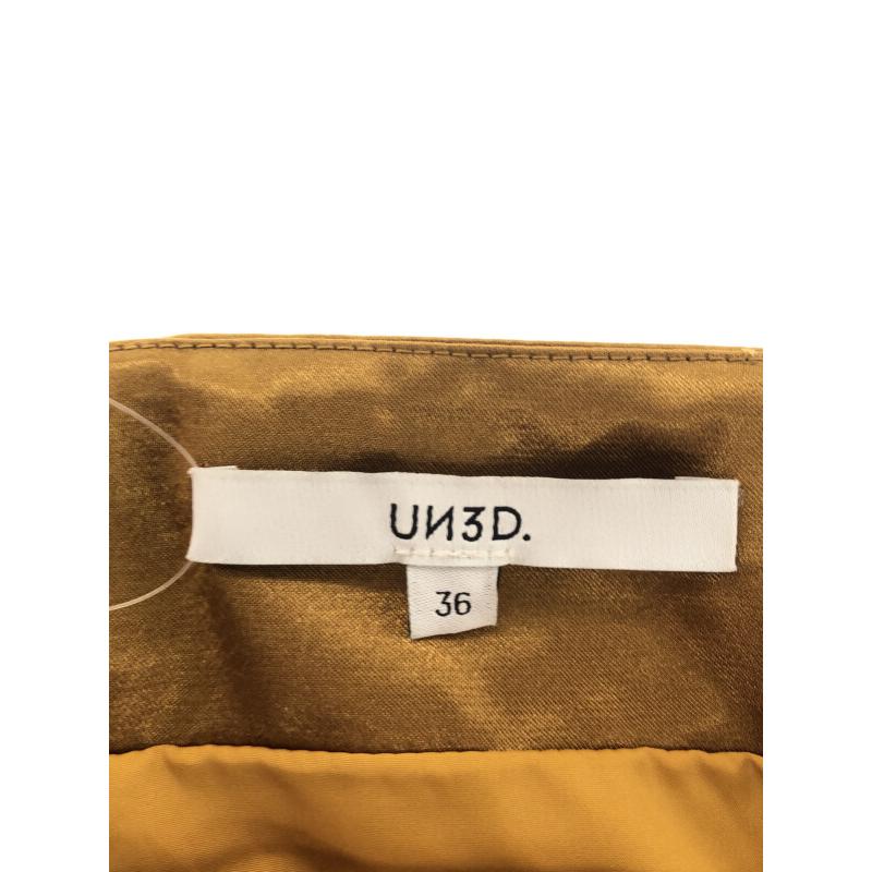 UN3D.（アンスリード） 19SS ブロッキングキャミワンピース ミックス 