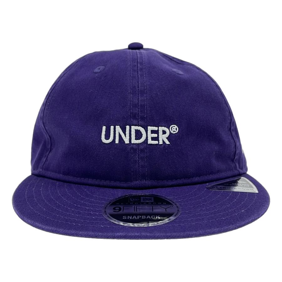 NEW ERA（ニューエラ） UNDER R Ron Herman別注 ロゴキャップ パープル