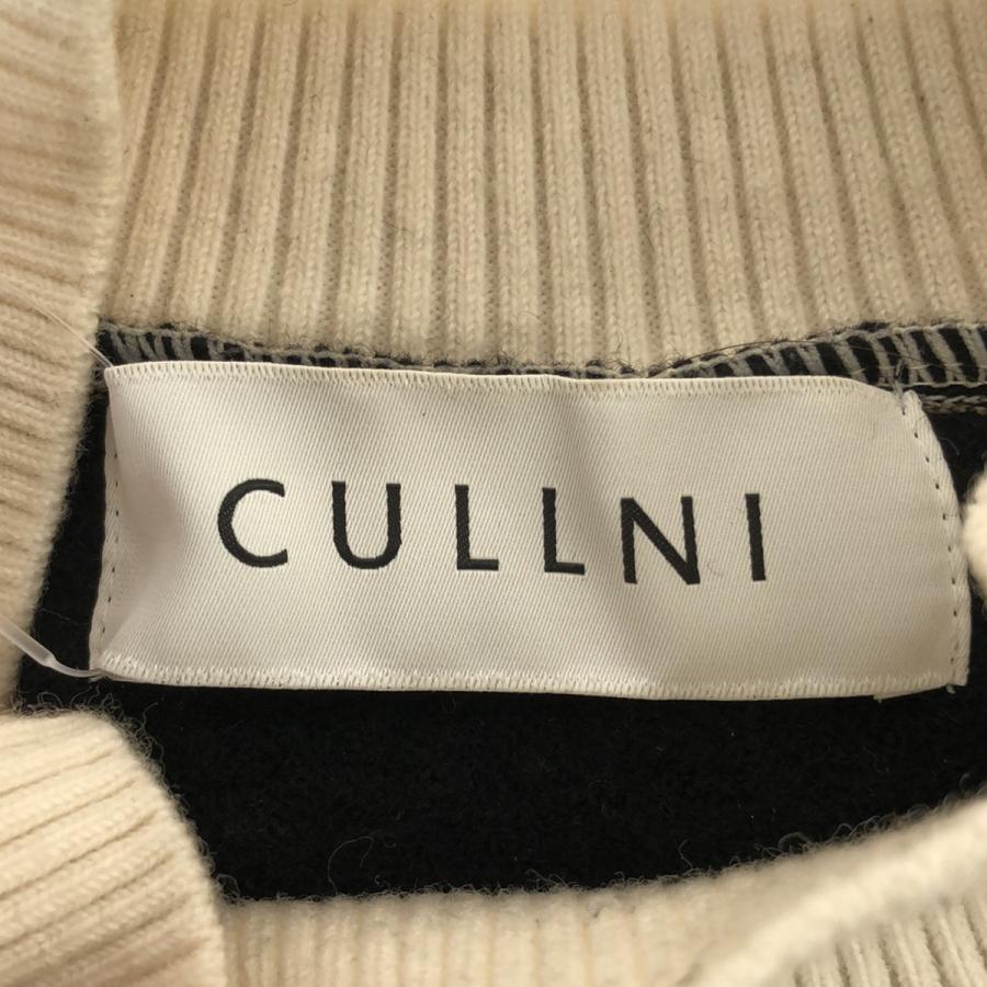 CULLNI クルニ 21AW ブロックニットセーター 21-AW-065 ミックス CULLNI クルニ 21AW ブロックニットセーター 21-AW-065 ミックス