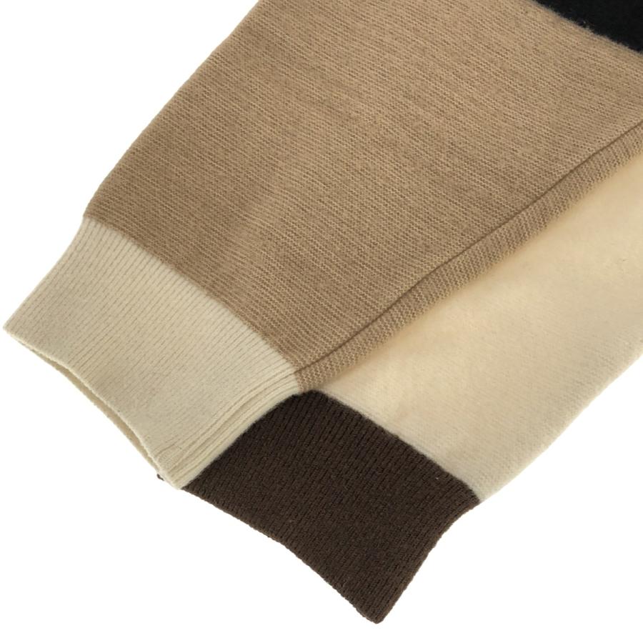 CULLNI（クルニ） 21AW ブロックニットセーター 21-AW-065 ミックス 