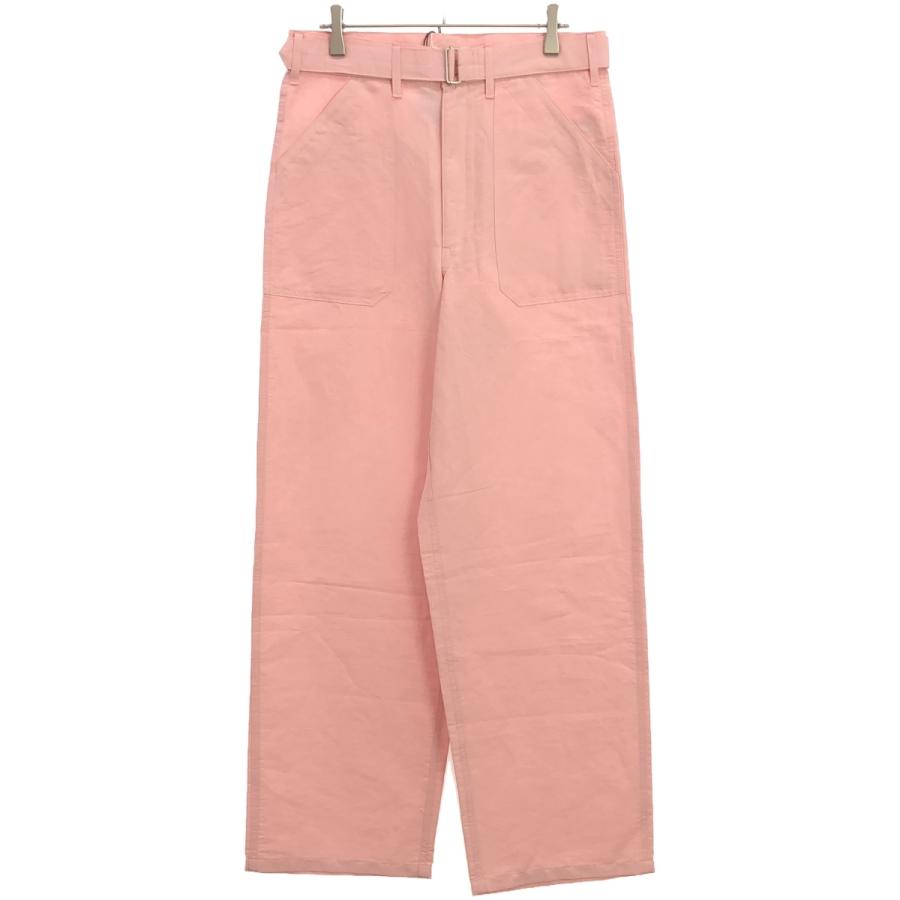 AURALEE（オーラリー） 24SS HIGH DENSITY FINX LINEN WEATHER PANTS