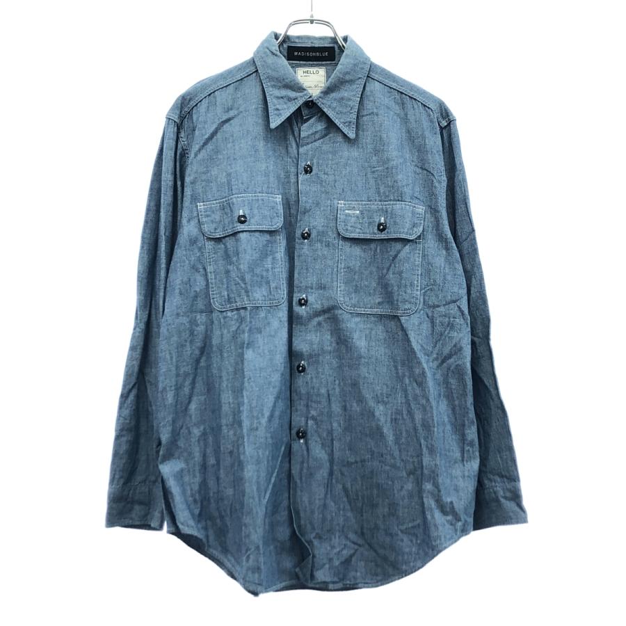 シャツ MADISON BLUE マディソンブルー 16AW HAMPTON CHAMBRAY SHIRT