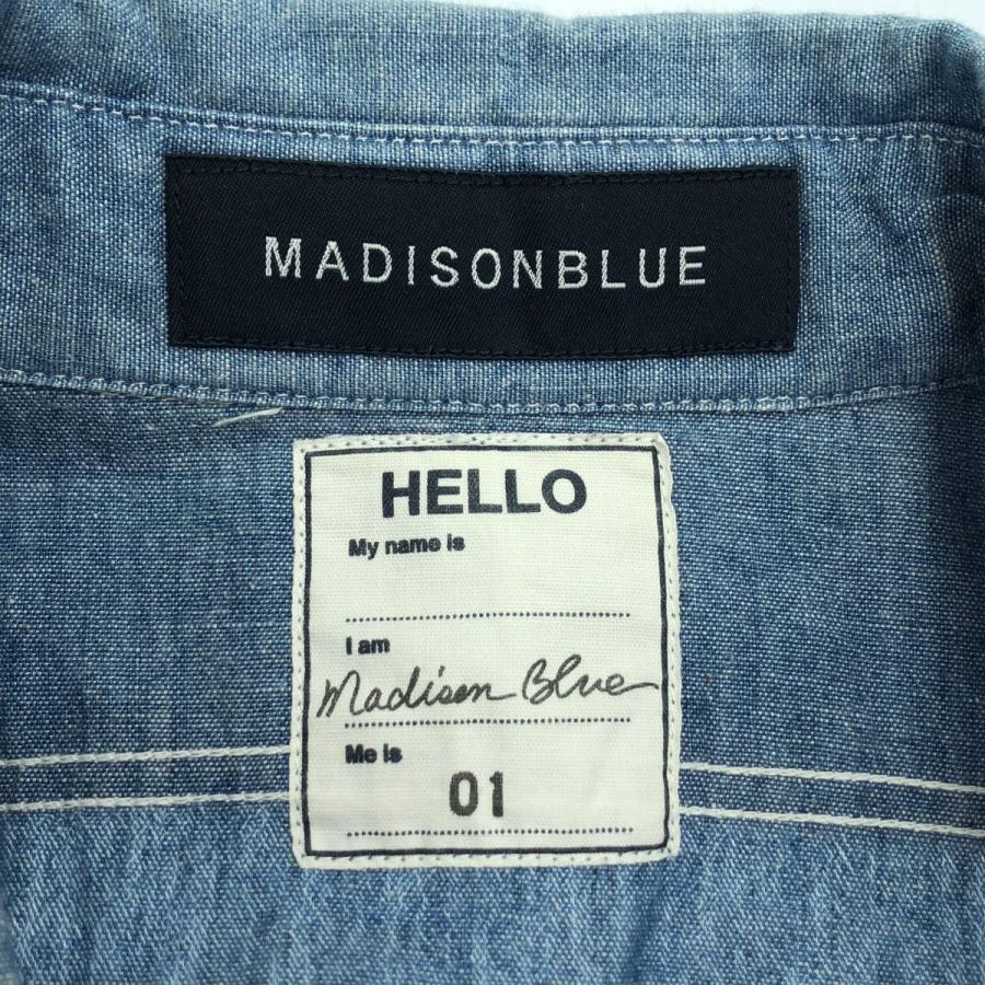 シャツ MADISON BLUE マディソンブルー 16AW HAMPTON CHAMBRAY SHIRT