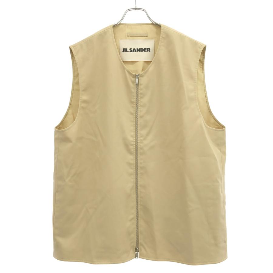 JIL SANDER（ジルサンダー） 21AW ジップアップウールベスト 