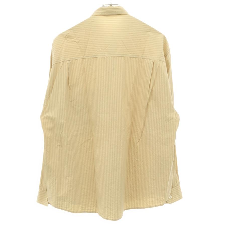 AURALEE（オーラリー） 18SS WASHED FINX TWILL BIG SHIRTS ストライプ