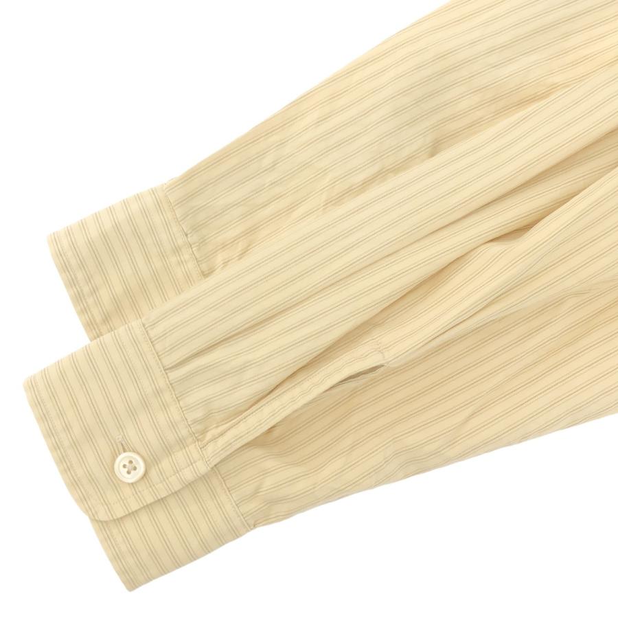 AURALEE（オーラリー） 18SS WASHED FINX TWILL BIG SHIRTS ストライプ