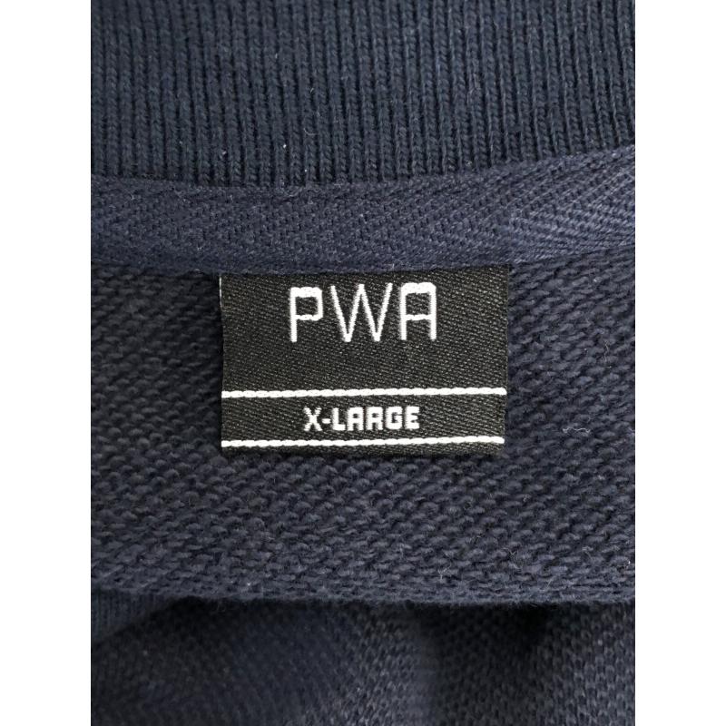 PWA(Progressive Workers Association) プア HEAVY KANOKO POLO ヘビー鹿の子ポロシャツ ネイビー XL P06C004-CS01 ITF5J3JP649I｜modescape｜03