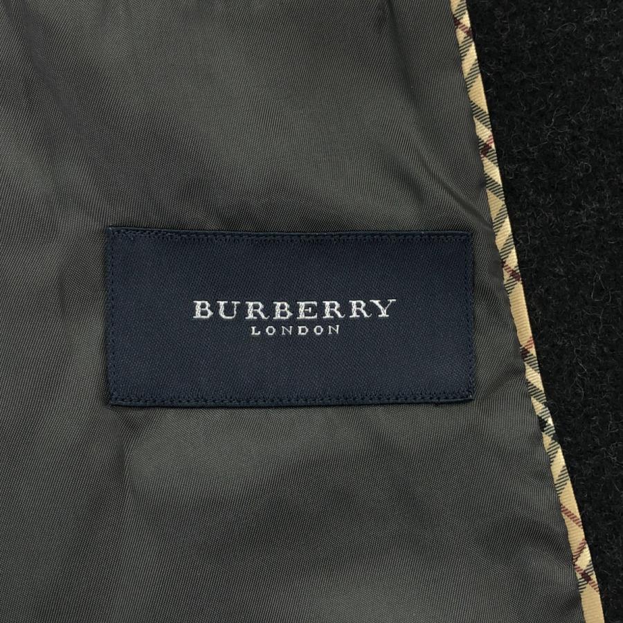 BURBERRY LONDON バーバリーロンドン カシミヤ混ウールジャケット BBR24-717-07 ブラック LL BURBERRY（バーバリー） BURBERRY LONDON バーバリーロンドン カシミヤ