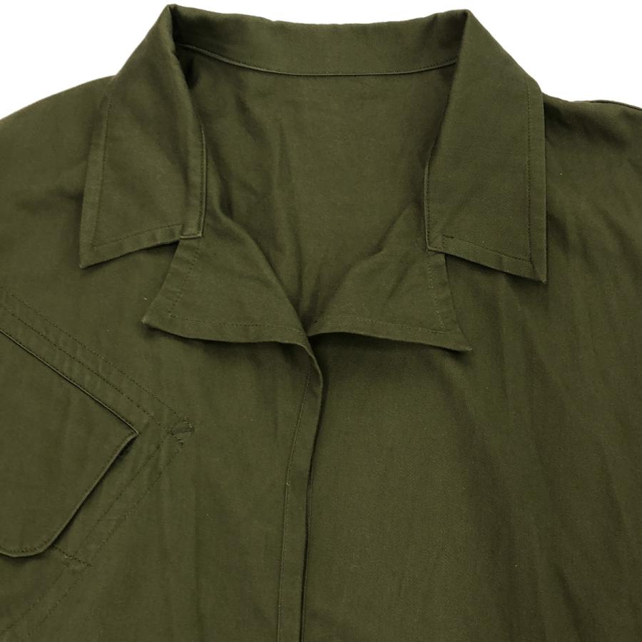 B Yohji Yamamoto ビー ヨウジヤマモト 17AW コットンベルテッドコート NK-C54-008 カーキ 2 ITF7R1UEH454 |  | 03