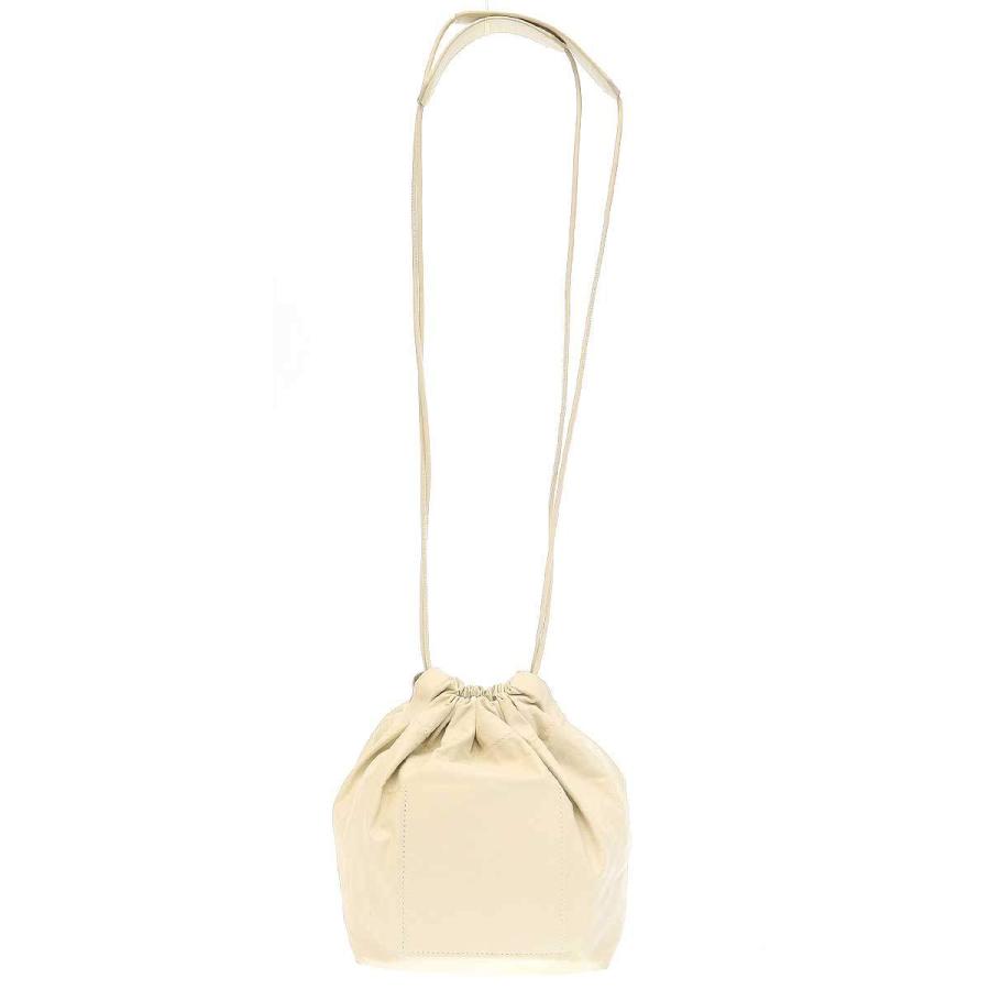 バッグ JIL SANDER Drawstring Bag pastel yellow 中古・古着通販】JIL SANDER (ジルサンダー) DRAWSTRING MD イエロー